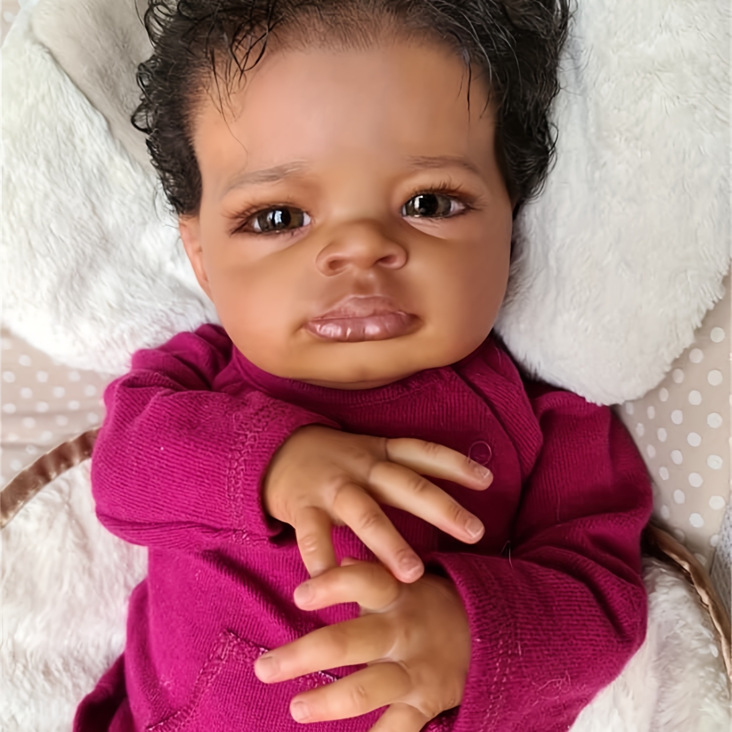 Reborn baby dolls hotsell brown skin