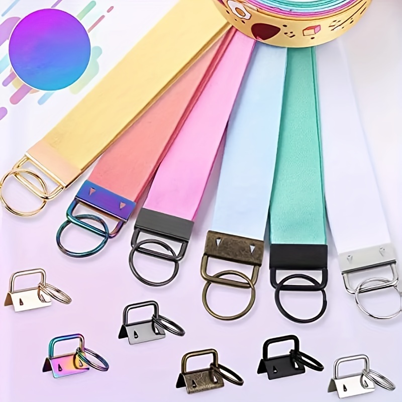 Retractable Coil Springs Keychain Bracelet Wristlet Coil - Temu