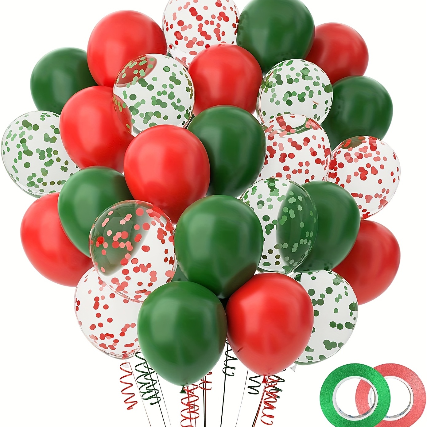 100 pièces 12 pouces Ballons En Latex Joyeux Noël Wapiti Animal