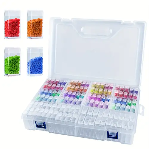 Plastik Diamant Malerei Aufbewahrungsbox Set Schmuck Perlen - Temu