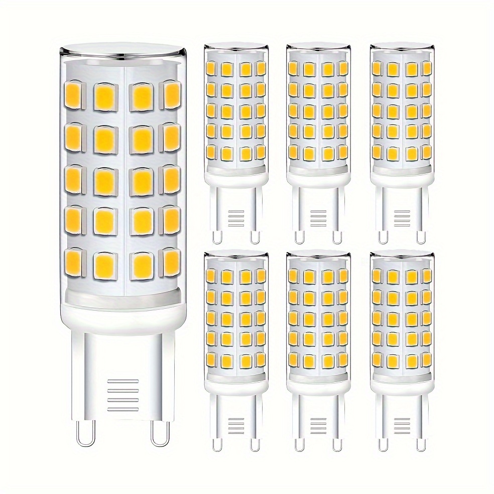 Ampoule g9 led 4000k, g9 led 5w equivalent 40w 50w halogene lampe, 400lm ampoules  led g9 blanc naturel 4000k, ac220240v, non dimmable, angle de - Conforama