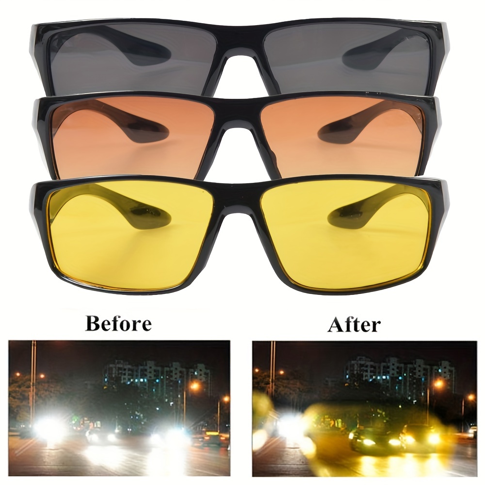 Anti-Glare Night Driving Glasses Night Vision Driver Goggles Car Accessries