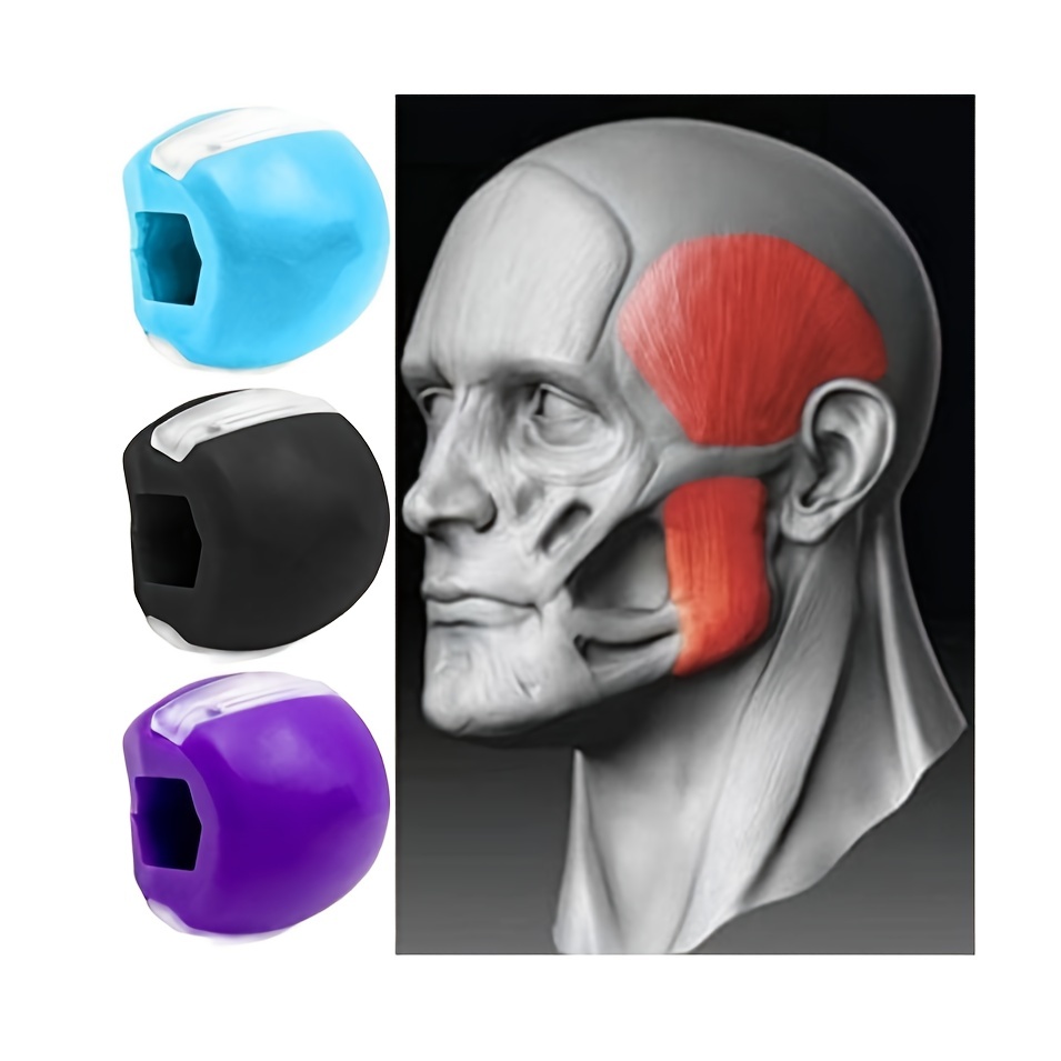 Lower Jawline Exerciser Masseter Muscle Chewing Thin Jaw - Temu