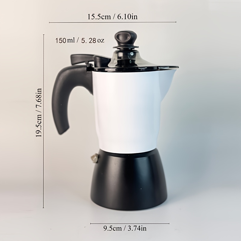 Aluminum Espresso Coffee Maker Percolator Stove Top Moka Pot - Temu