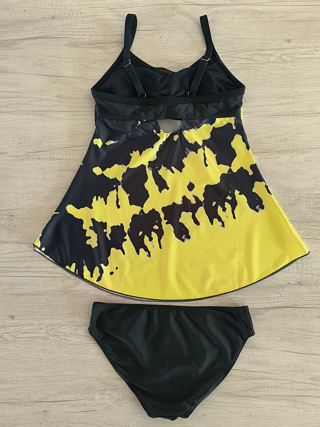 Tie Dye Tankini Set for Women