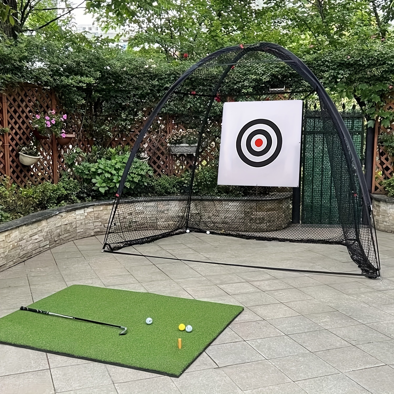 Golf Target Cloth 58 X 59 Hitting Targets For Driving Range Backyard  Outdoor Indoor, Swing Training Aids