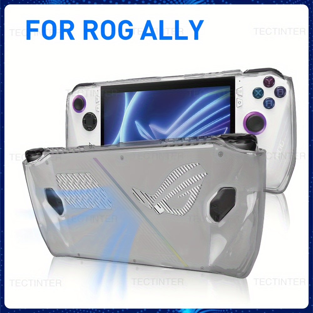 Étui de protection pour console portable ASUS ROG Ally, étui de protection  souple en TPU, sac de rangement pour console de jeu - AliExpress