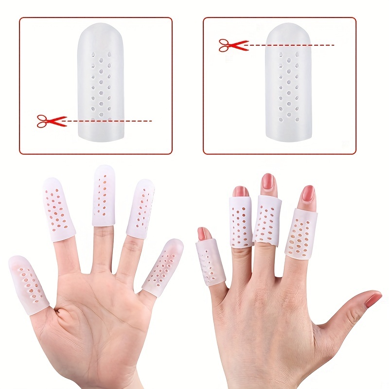 6 Pairs Big Toe Protector Anti Wear Silicone Protective Gear