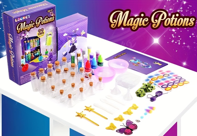 Fairy Magic Potion Kits Kids Diy Make 22 Bottles Magical - Temu Philippines