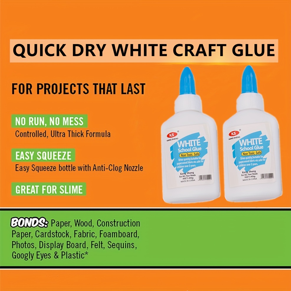 Felt Glue // Tacky Glue // Glue Sticks, Multipurpose Adhesives, Craft Glue,  School Glue, No Stitch Felt Projects, DIY Felt Crafts