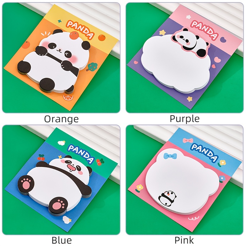 Each Cute Cartoon Panda Sticky Notes - Temu