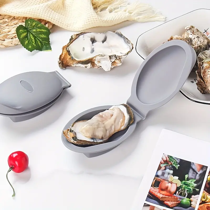 Oyster Shucking Clamp Silicone Oyster Holder Easy Oyster - Temu