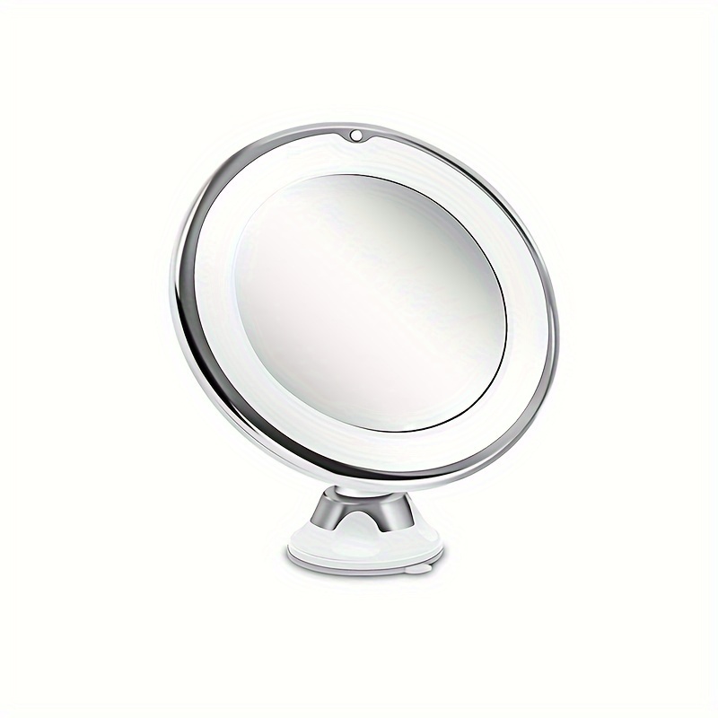 Espejo de Ducha Afeitado - Espejo Antivaho con Ventosa - Espejo de Baño  Irrompible - 20cm x 18cm (Cromo) : : Hogar y cocina