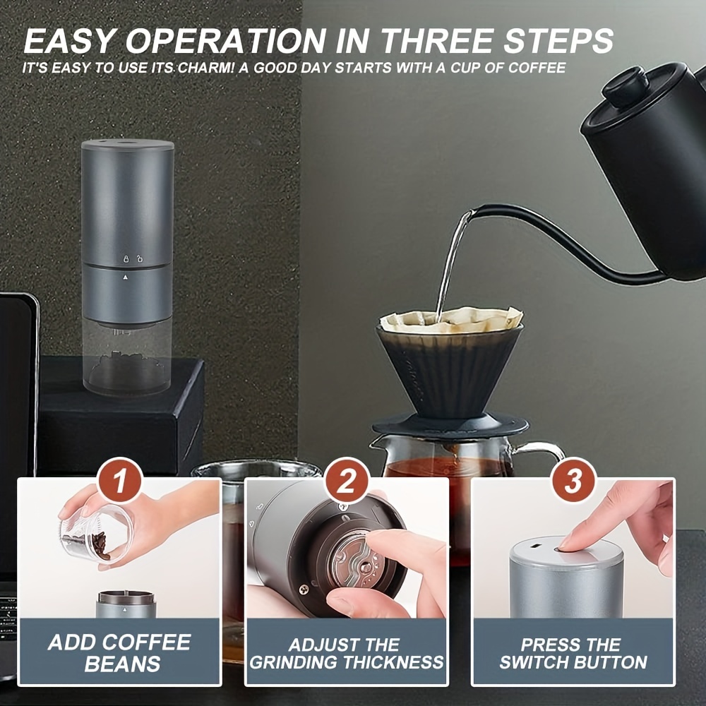 Electric Burr Coffee Grinder Adjustable Conical Burr Coffee Bean