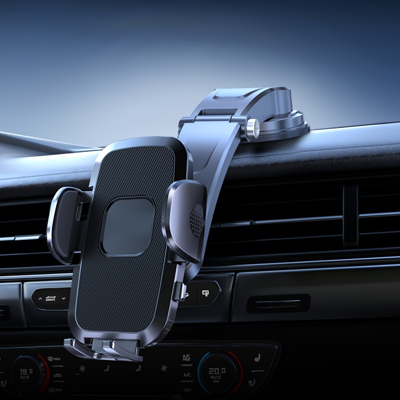 Soporte de teléfono móvil multifuncional para salpicadero de coche,  rotación ajustable de 360 grados Fivean Soporte para teléfono de coche