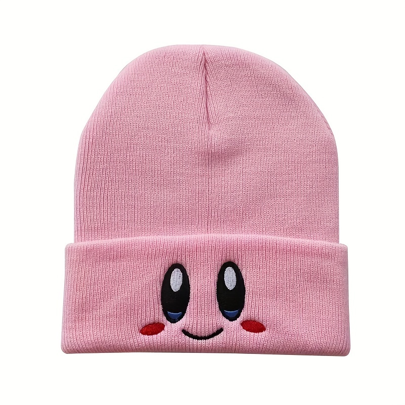 Embroidered Knitted Beanie Hat for Men and Women