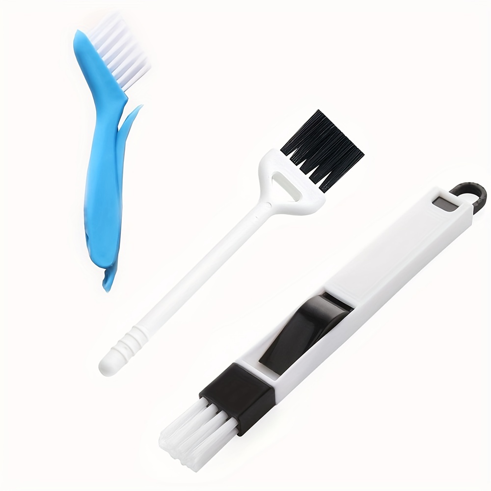 10pcs, Small Cleaning Brush For Narrow Spaces, Slot Brush, Long Handle  Crevice Brush, Detailing Brush, Groove Brush, Multifunctional Small Brush,  For