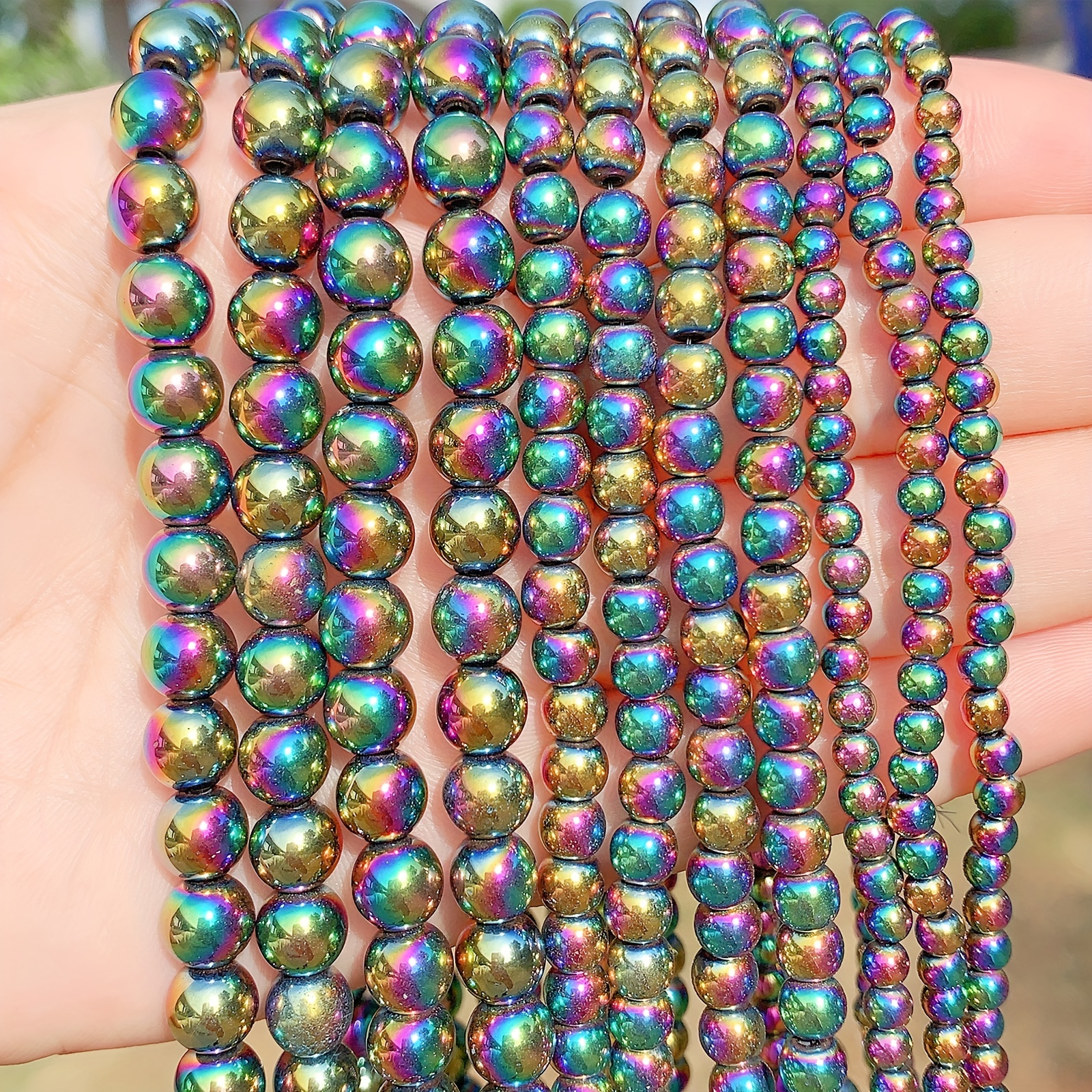 Alxa Macaron Jades Stone Natural Beads Loose Spacer Bead Diy - Temu