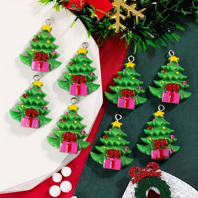 Christmas Beads for Jewelry Making,Christmas Tree Elk Father