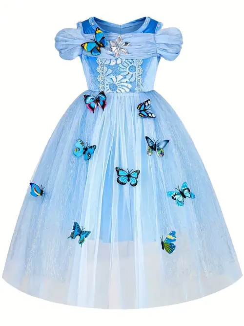 Disfraz de Princesa Árabe azul para niña
