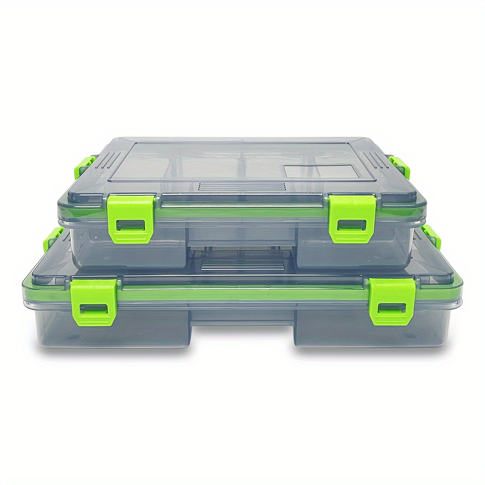 1pc Fly Fishing Bait Storage Box, Multifunctional Storage Box, Plastic Box,  Portable Soft Lure Storage Box