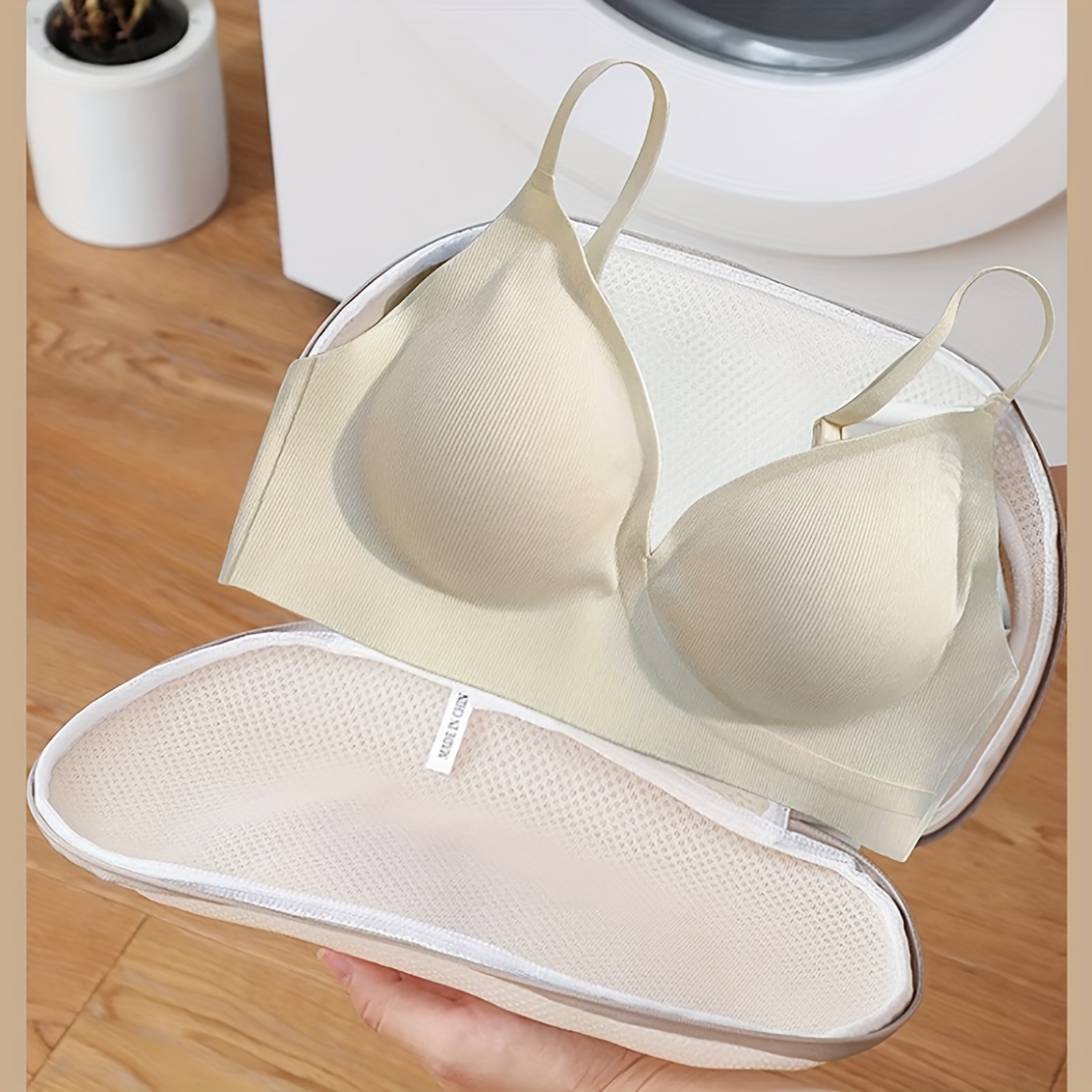 Bra Washing Bags for Laundry, Large Bra Laundry Bags for Washing Machine,  Fits All Cups Anti Deformation Bra Washing Bag, Lingerie Bags for Washing