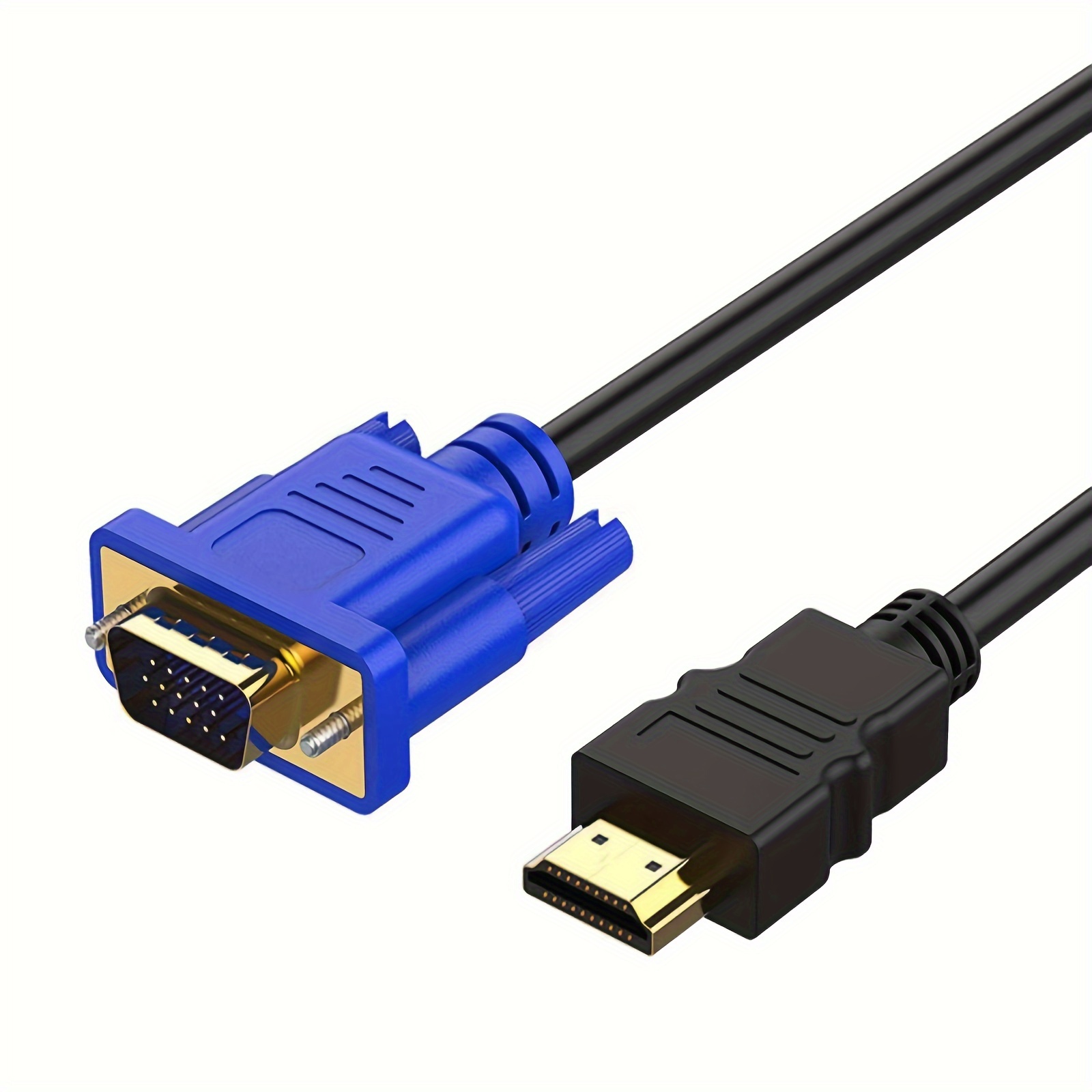 BENFEI Adaptador HDMI a VGA 1080P Convertidor de Vídeo para PC, TV,  Ordenadores Portátiles y Otros Dispositivos HDMI - Negro