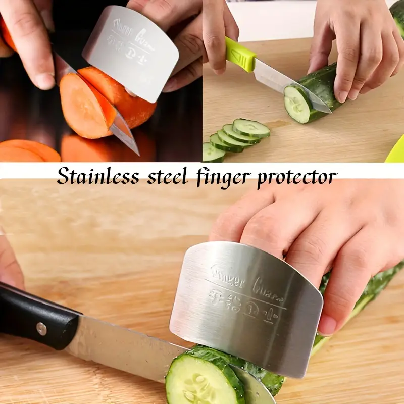 304 Stainless Steel Vegetable Cutting Finger Guard Hand Guard