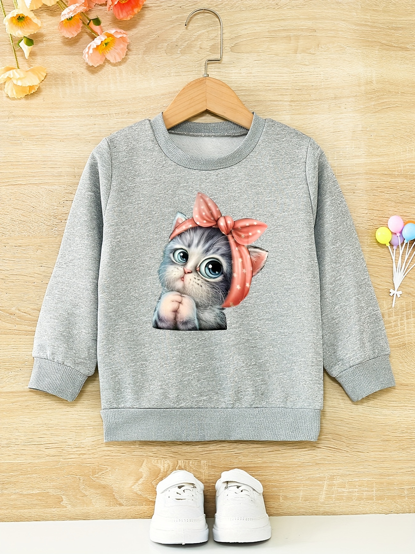 Kids cat sweater sale