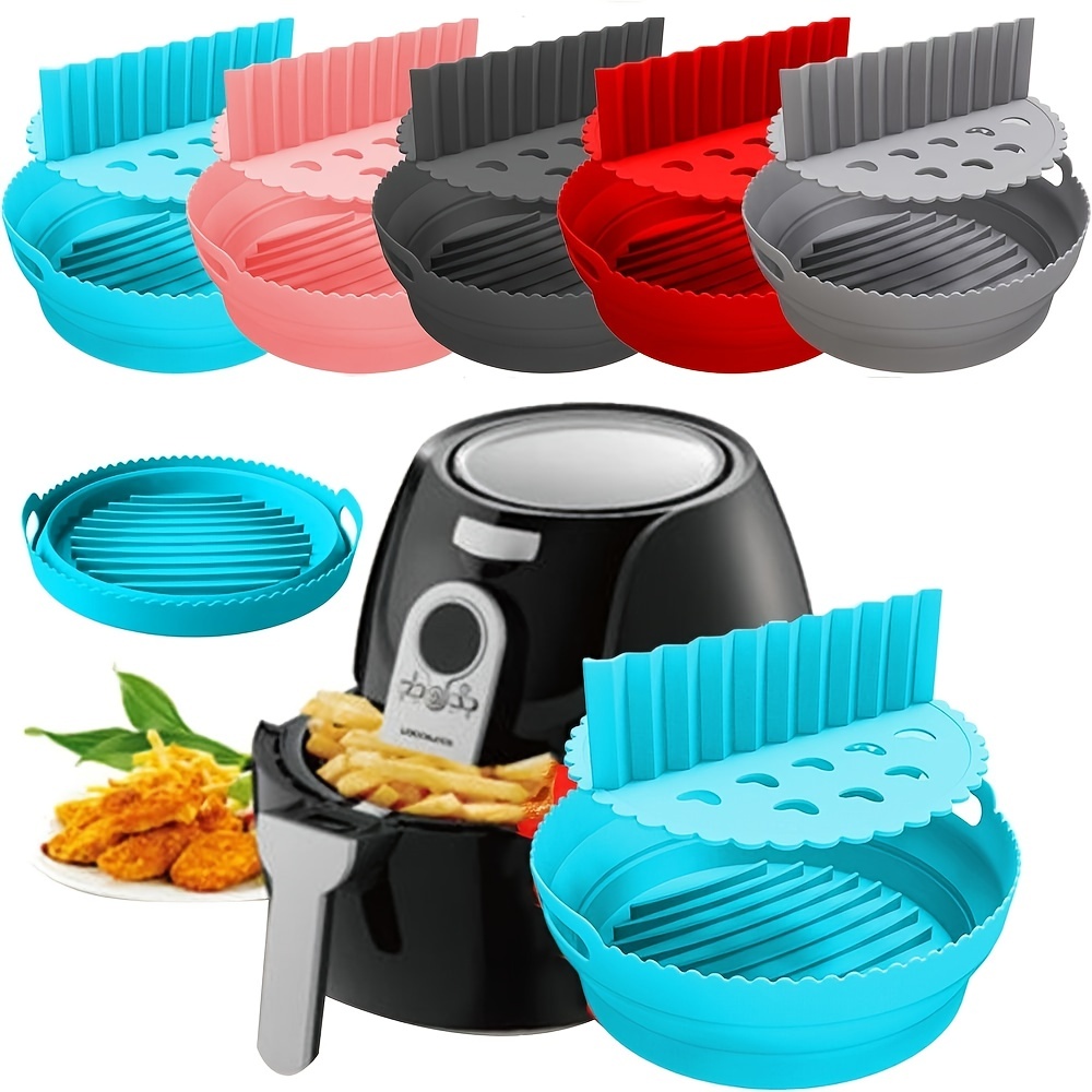 Air Fryer Silicone Pot Baking Basket Liner Mat Non-Stick for Oven Baking  Tray