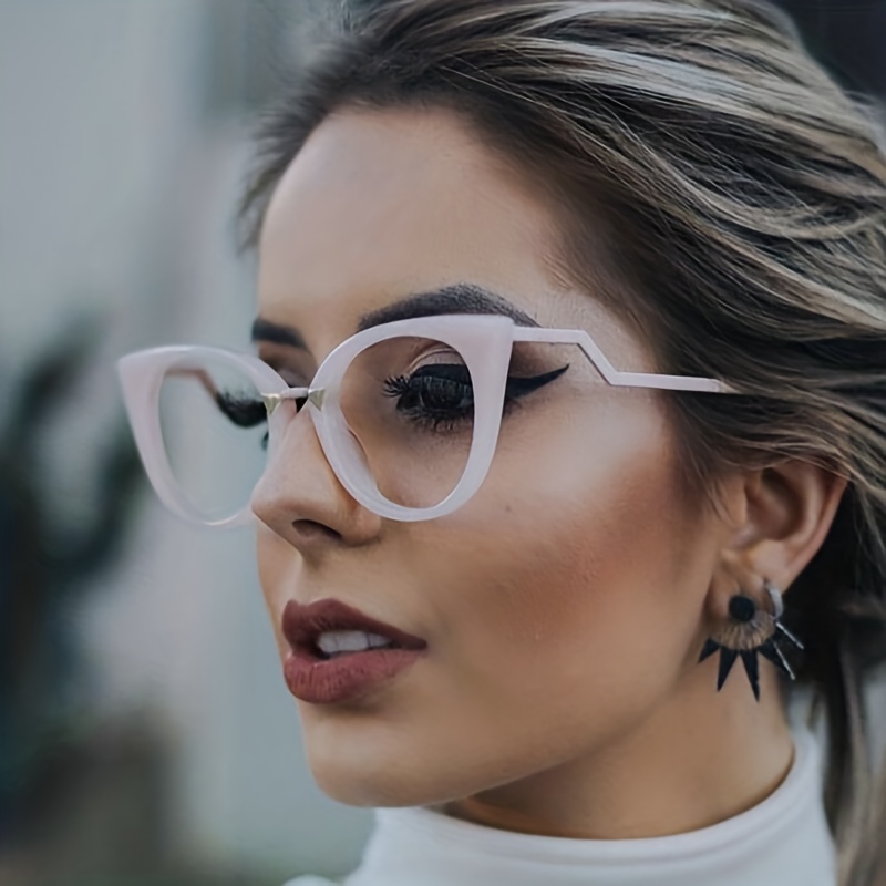 Cat Eye Clear Lens Glasses for Women