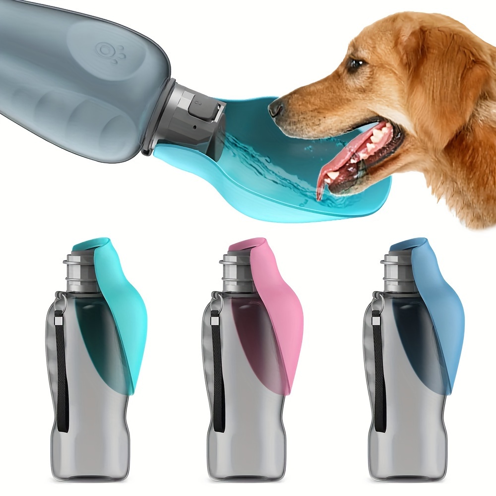 Portable Plastic Water Feeder Pet Dog Travel Bottle