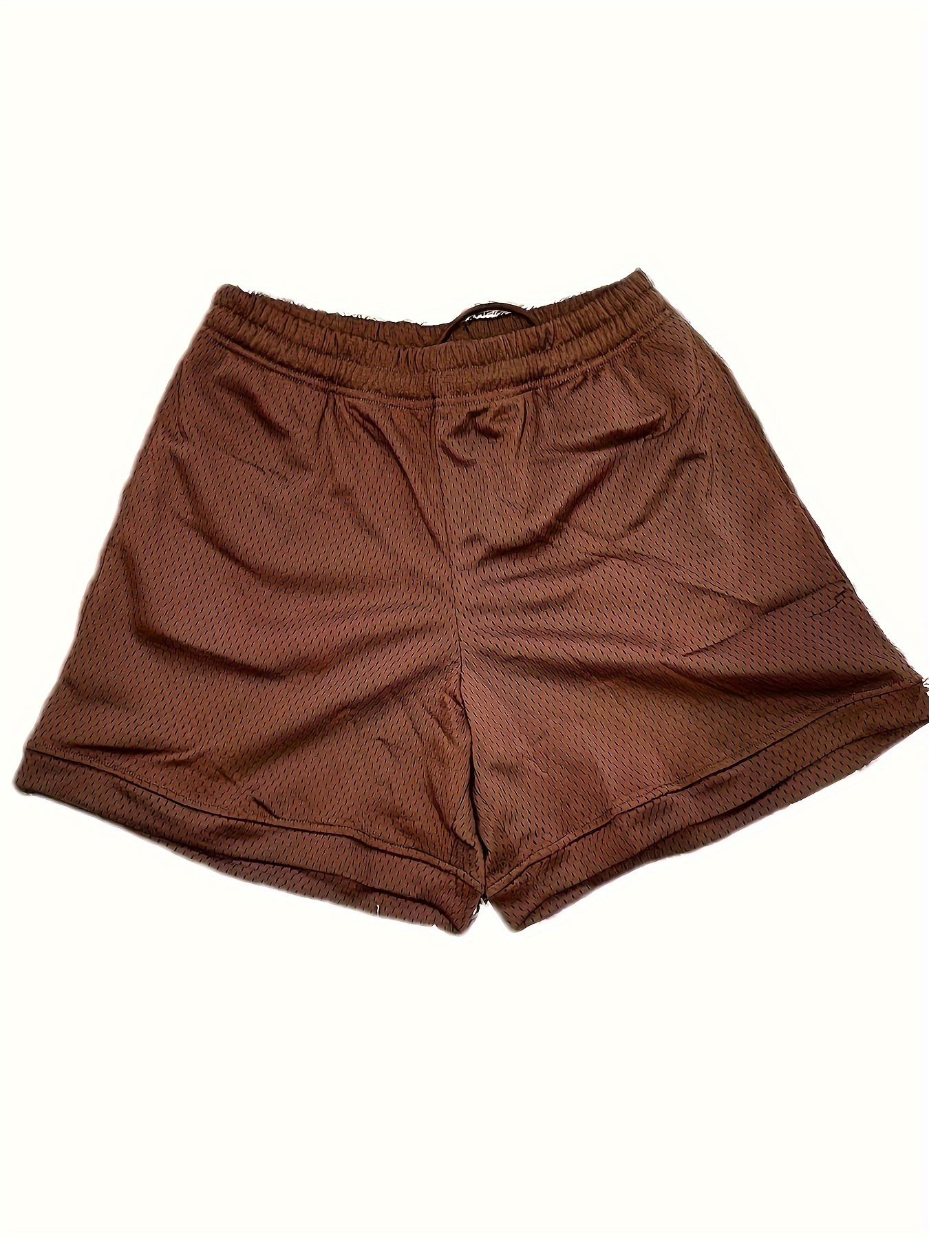 Men's Mesh Breathable Comfy Quick Drying Running Shorts - Temu