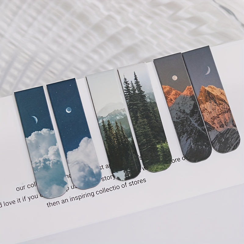 Segnalibro magnetico in PVC nero, Segnalibri magnetici personalizzati per  regali aziendali