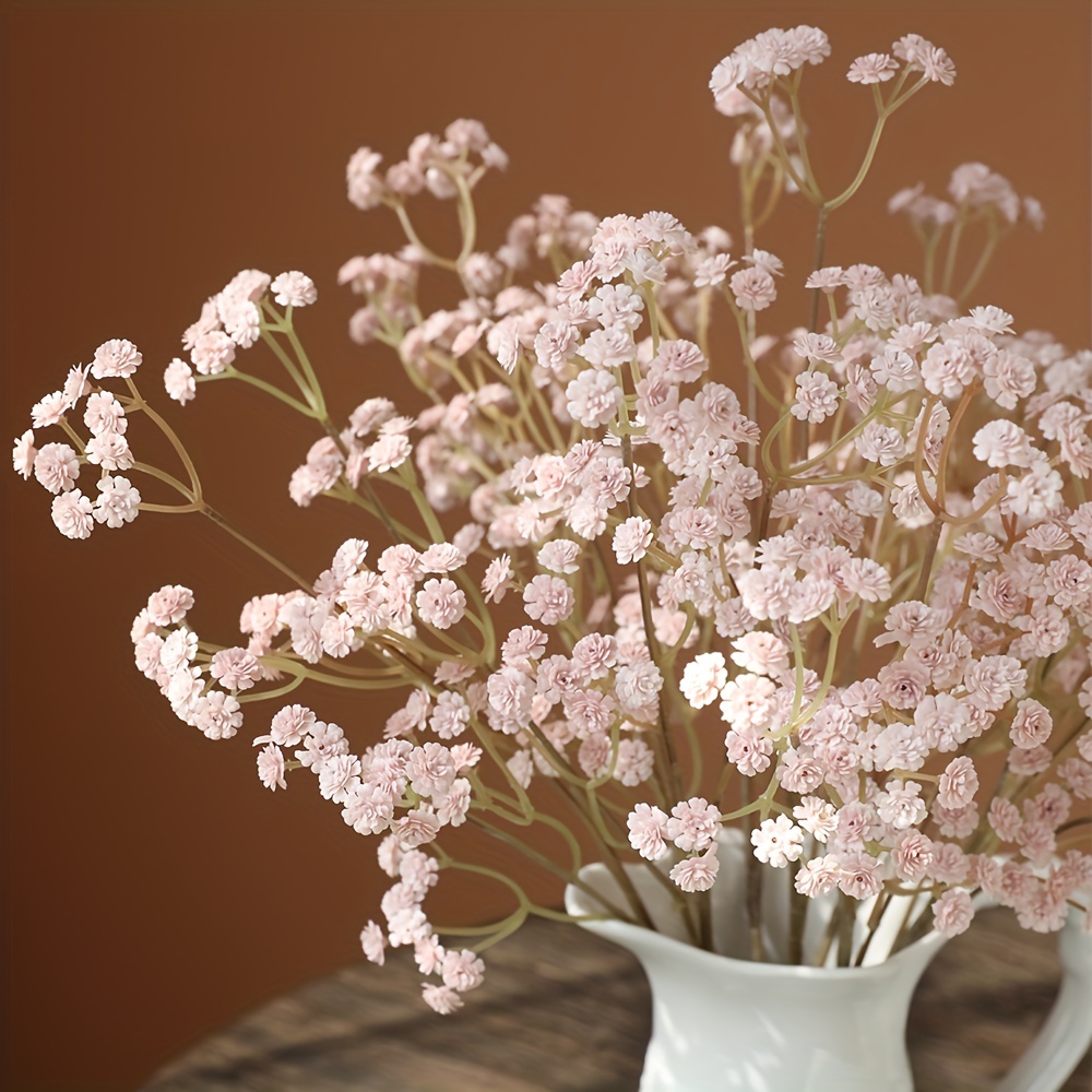 Artificial Gypsophila, Baby Breath Artificial Flowers Bulk, Fake Silk Plant  Wedding Party Decoration, Real Touch Flowers Diy Home Garden Home  Decoration - Temu New Zealand