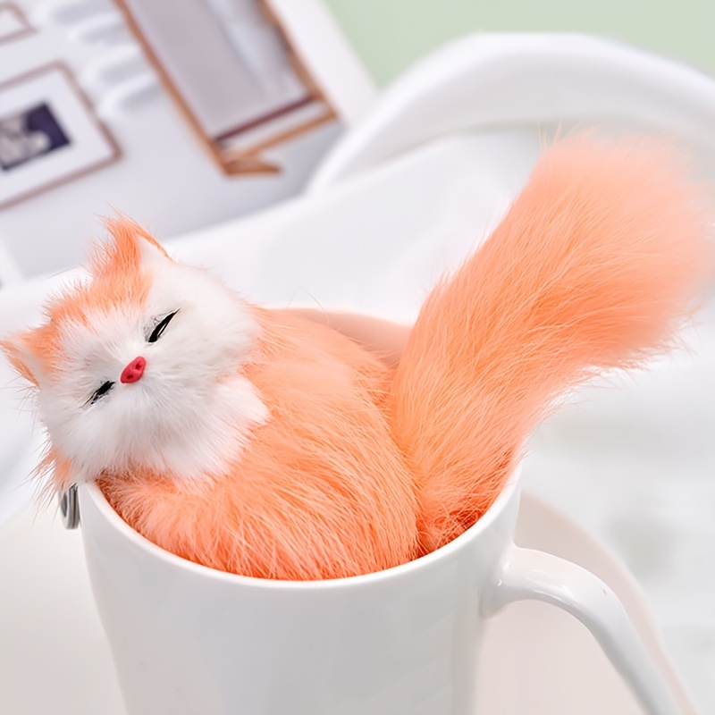 Plush Little Fox Keychain for Creative Gift Giving