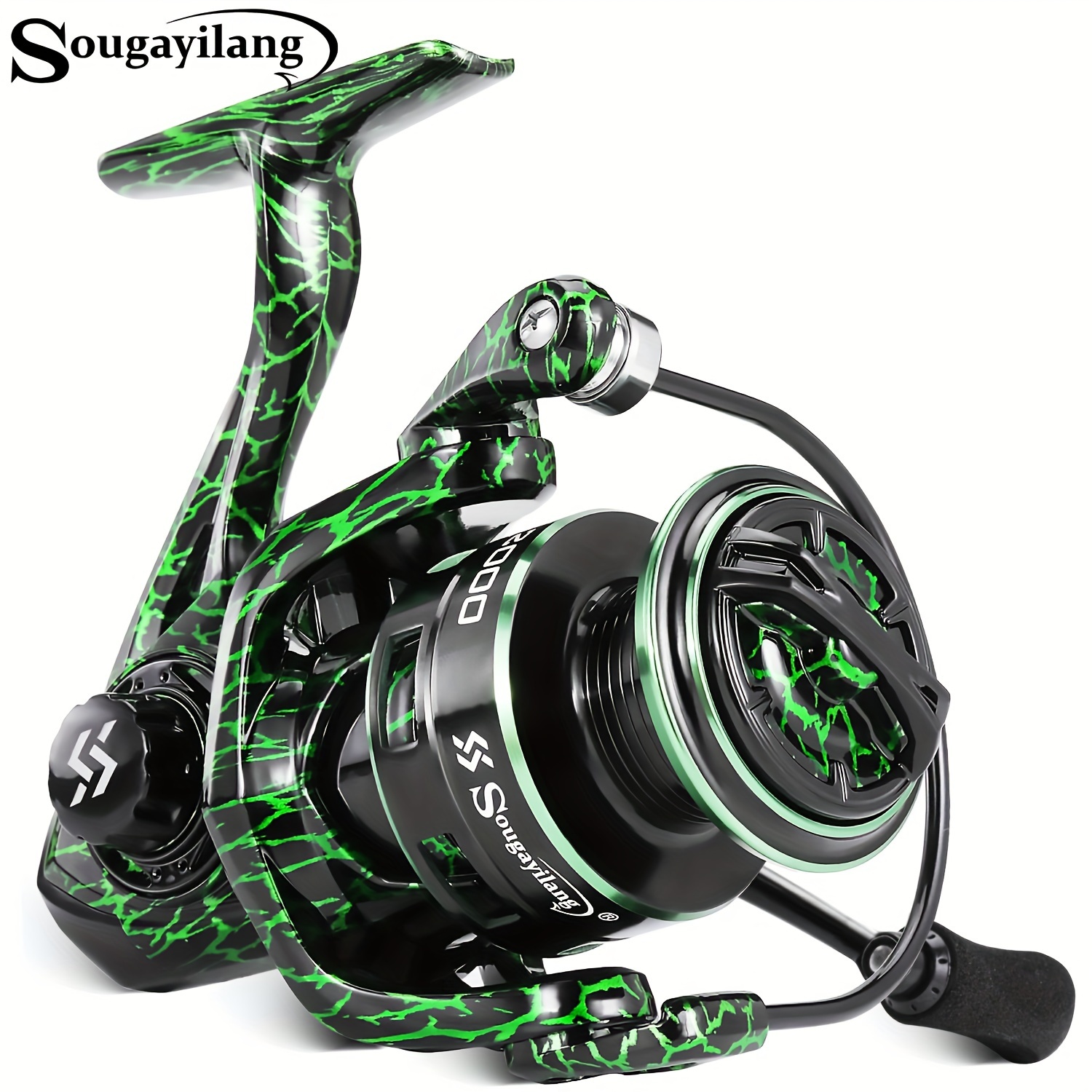 多様な Sougayilang Fishing New Gear 5.2:1 : Ratio Reel， Fishing Reel,12+1  Ultralight