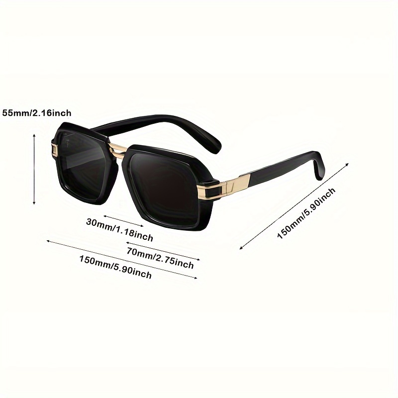 1pc Mens New Fashion Fishing Outdoor Cycling Sunglasses Unisex Dustproof  Metal Steam Punk Retro Party Casual Sunglasses With Glasses Case, Check  Out Today's Deals Now
