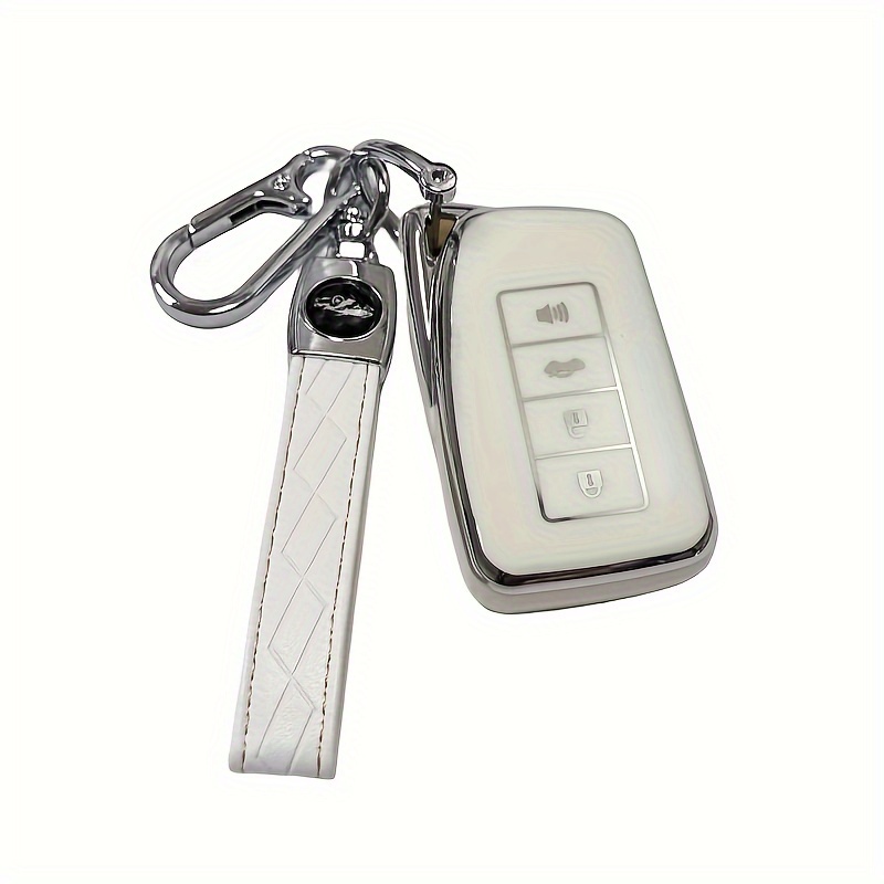 Key Fob Cover With Key Chains For Rx Is Es Gs Ls Nx Rs - Temu