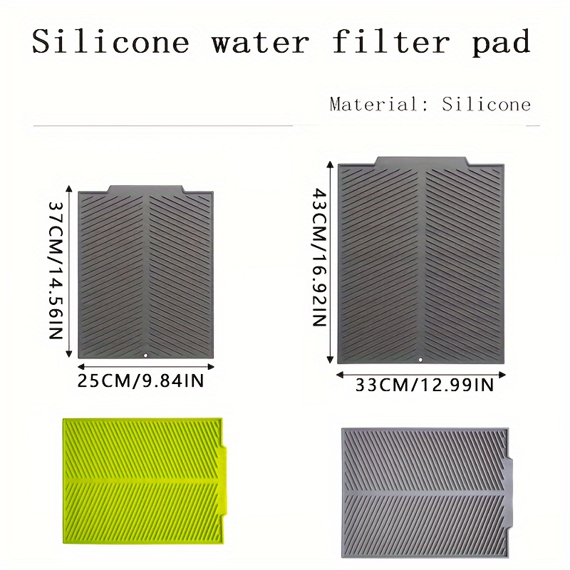 Large/small Silicone Drain Mat, Thermal Pad, Mat, Skid Pad, Sink