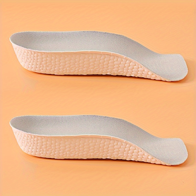 TEMU 1 Pair Of Insole Height Increasing Arch Support Half Insoles Lightweight Comfortable Breathable Sweat-absorbing Anti-odor Non-deformable For