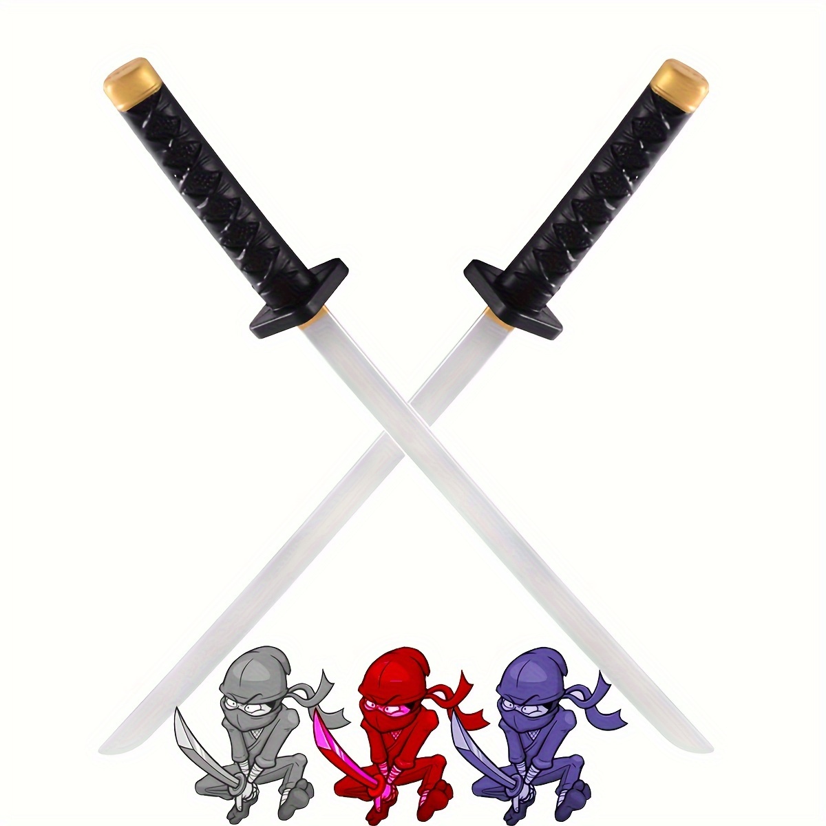 Ninja Sword and Knifes Set.