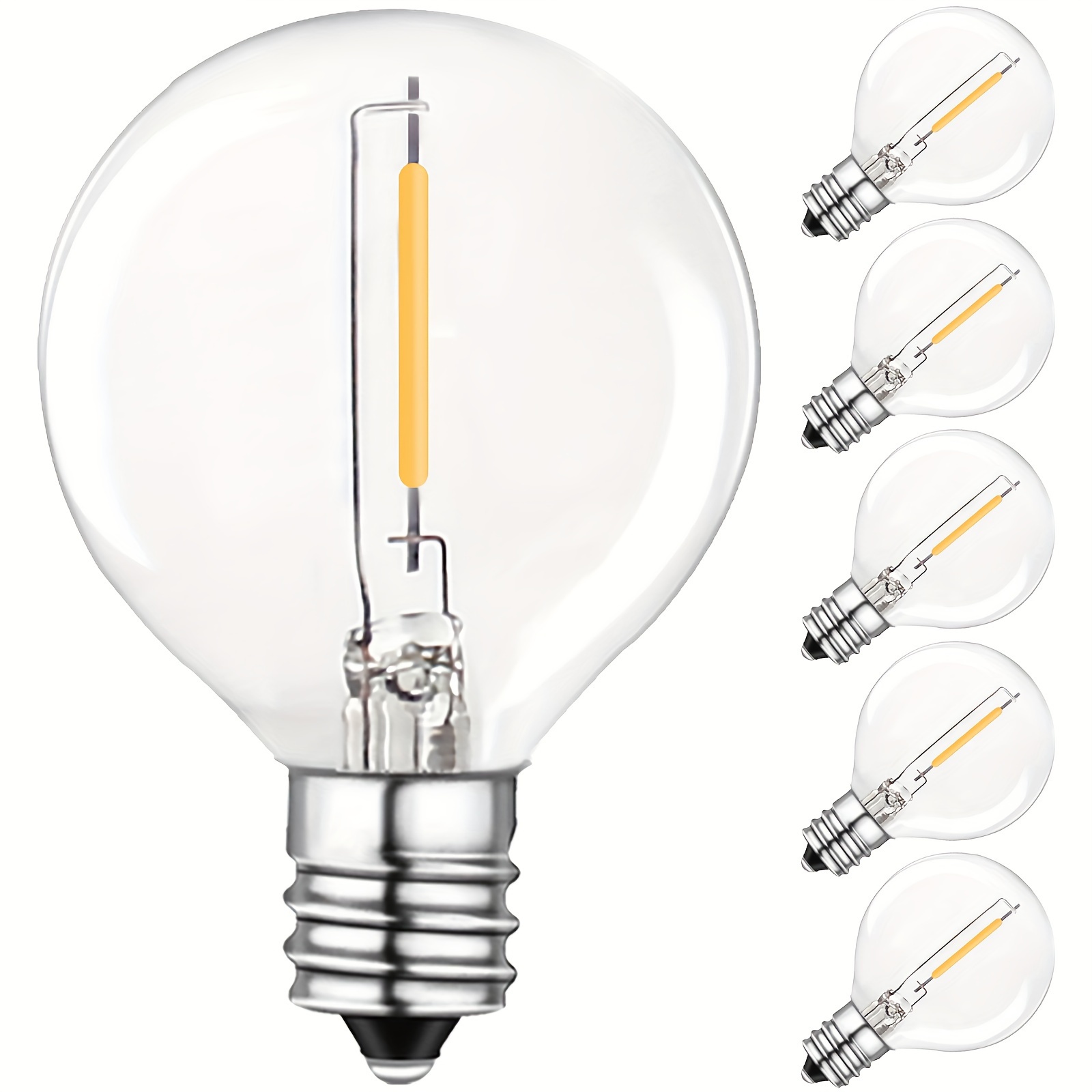 LED C7 Light Bulb E12 E14 1W 110V 220V Mini Glass LED Replace
