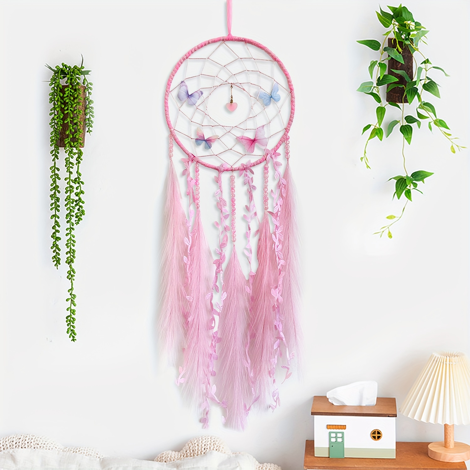 Dream Catcher Hanging Decoration Handmade Weaving - Temu