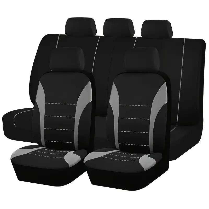 Housses Siège 9pcs Set Coussin Voiture Auto Accessoires Seat