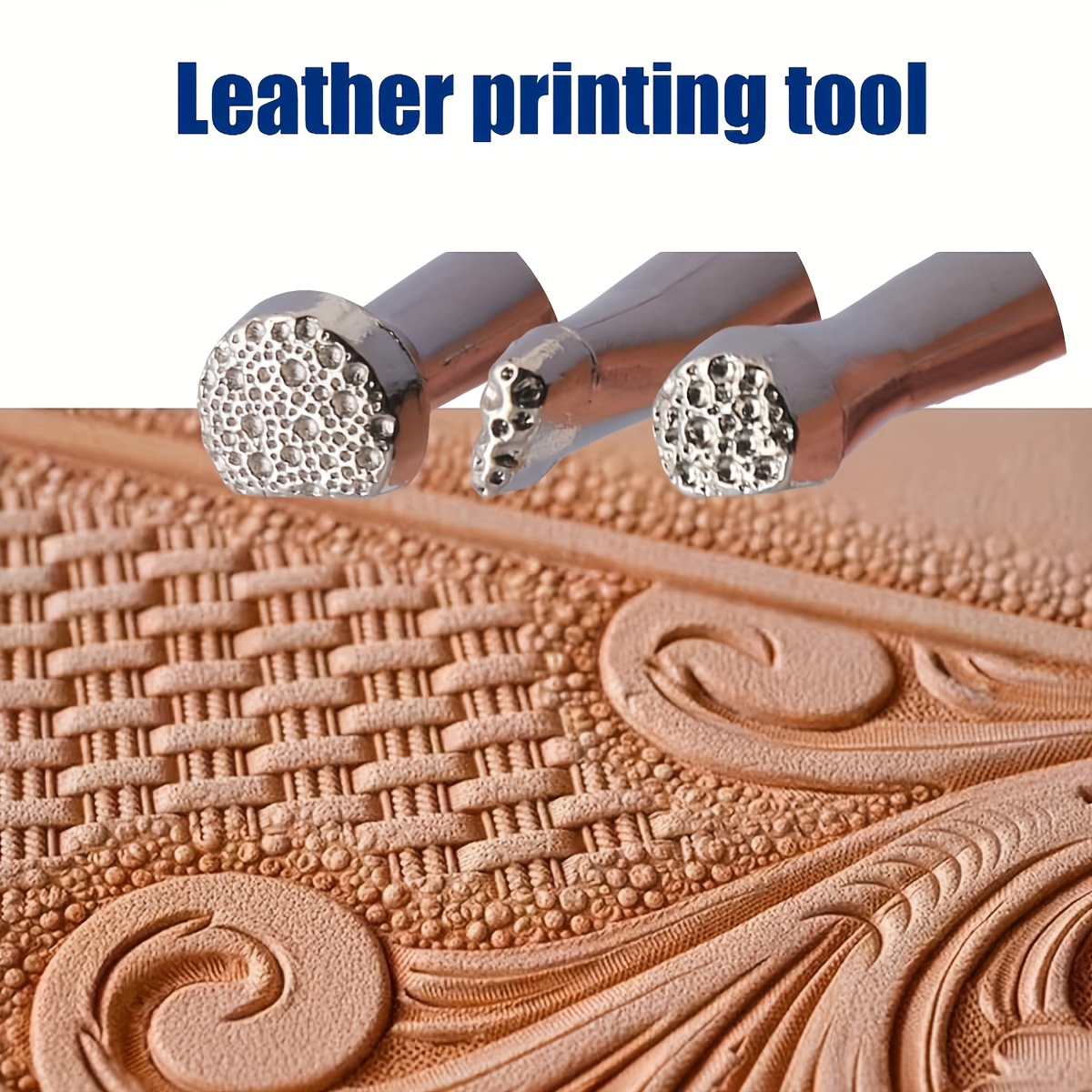 Sett Diy Leather Seal Engraving Craft Tool Steel - Temu
