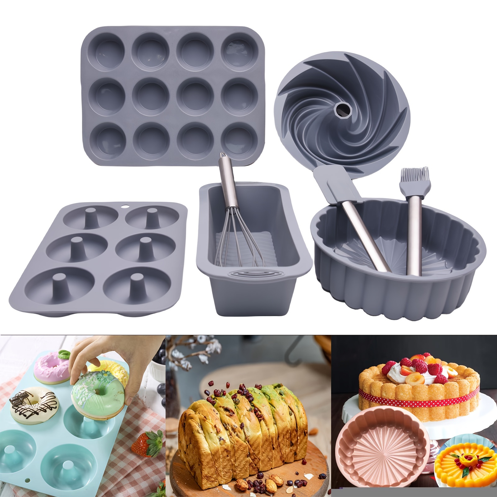 1pc, CHEFMADE Bowl Maker, 6 Cavità Ciotole, Stampo Multifunzionale Per  Dolci Da Forno Per Uso Alimentare, Per Bambini, Accessori Da Forno,  Utensili Da Forno, Gadget Da Cucina, Accessori Da Cucina, Articoli Da