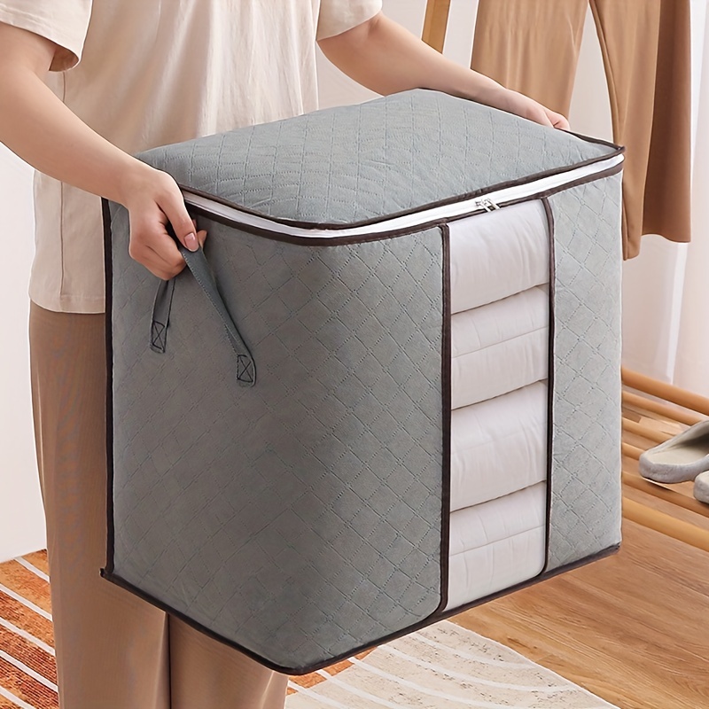 Moving Bag Thickened Canvas Quilt Storage Bag Camping Portable