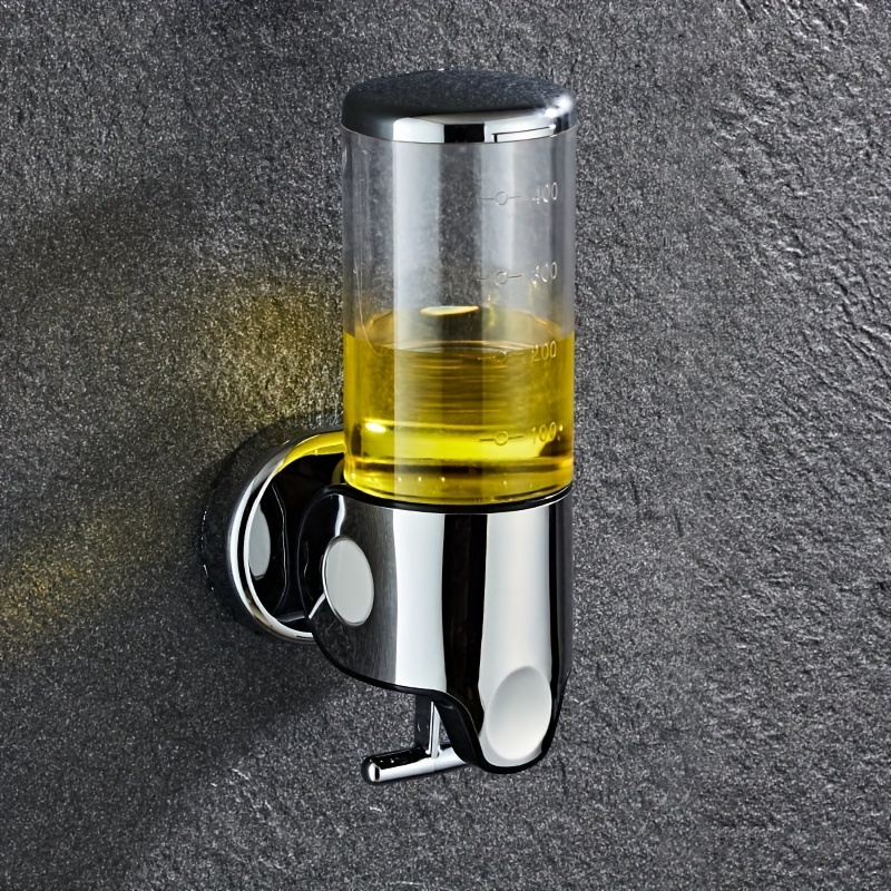 Wall Mounted Soap Shampoo Dispenser Bathroom Hotel Shower Pump Holder 1500ml