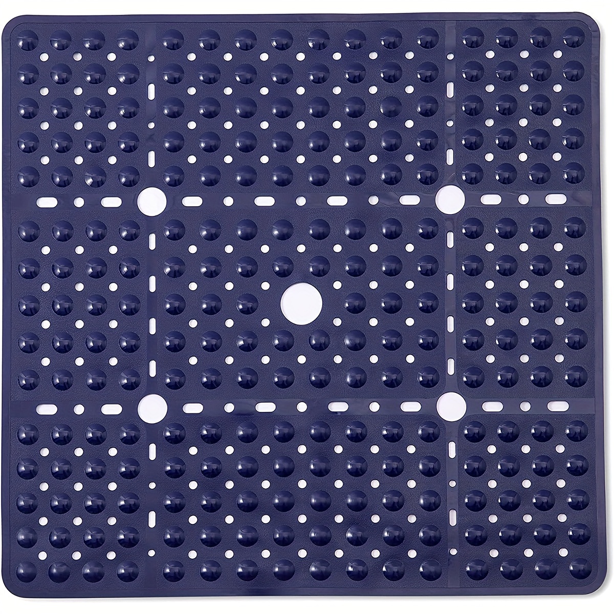 Household Bathroom Non-slip Mat Bathing Waterproof PVC Floor Mat for Bathtub  Toilet 